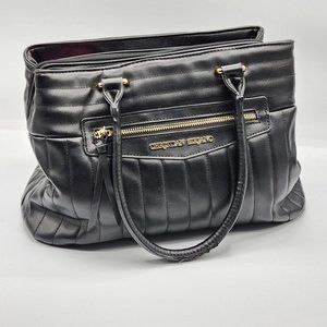 Christian Siriano Quilted Faux Leather Handbag